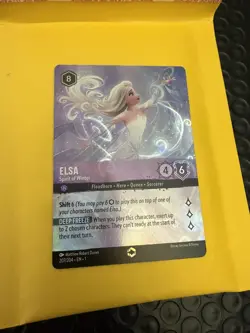 Disney Lorcana Elsa - Spirit of Winter 207/204 The First Chapter Enchanted Foil - Image 1