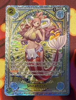 Shirahoshi EB01-057 SP - A Fist of Divine Speed One Piece CCG - English NM - Image 1