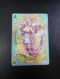 Shirahoshi EB01-057 SP - A Fist of Divine Speed One Piece CCG - English NM - Image 1