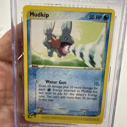 CGC 10 Gem MINT Mudkip 65/97 EX Dragon 2003 Pokemon Card - Image 4