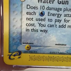 CGC 10 Gem MINT Mudkip 65/97 EX Dragon 2003 Pokemon Card - Image 5