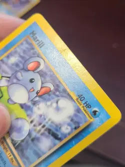 💛 MP FIRST EDITION Marill 66/111 Neo Genesis Pokemon Card - Image 3