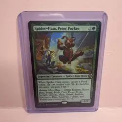 Spider Ham Peter Porker - N/M - Spider Man - MTG Magic The Gathering Card - Image 1