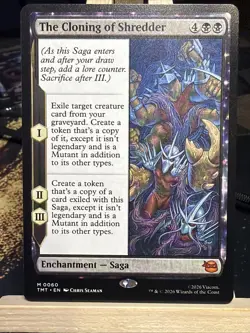 The Cloning of Shredder - English Magic the Gathering MTG TMNT M 0060 - Image 1