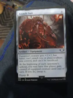 EXACT CARD PICTURED Assault Suit 40K 230 MTG Warhammer 40k Eng Non-F - Image 1