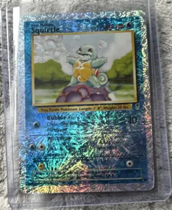 Pokemon Squirtle Reverse Holo 63/110 Legendary Collection Card - Image 1