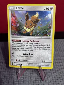 Eevee 101a/149 Alternate Art Promo Cosmos Holofoil LP Pokemon - Image 1
