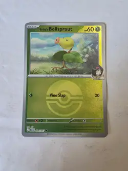 Erika's Bellsprout Poke Ball 004/217 Reverse Holo Ascended Heroes Pokemon NM - Image 1