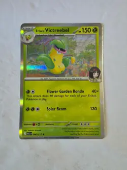 Erika's Victreebel 006/217 Rare Ascended Heroes Pokemon Holo Near Mint - Image 1