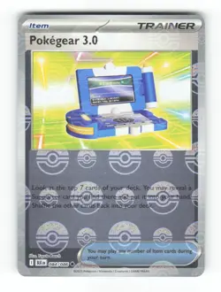 Pokegear 3.0 (Poke Ball Pattern) 084/086 Holo Black Bolt Pokemon Holo NM - Image 1