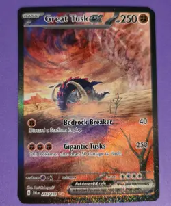The Pokemon Company Great Tusk ex 246/198 SV01 Scarlet & Violet SIR Holo - Image 1
