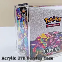 Pokemon ETB Acrylic Display Case UV Resistant Protector for Elite Trainer Box - Image 2