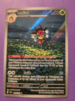 The Pokemon Company Ledian 144/142 SV07 Stellar Crown Illustration Rare Holo Eng - Image 1