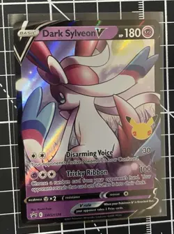 Dark Sylveon V SWSH134 Holo Promo Sword & Shield Promo Pokemon Near Mint - Image 1