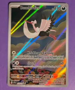 The Pokemon Company Bombirdier 219/198 SV01 Illustration Rare Holo Full Art - Image 1