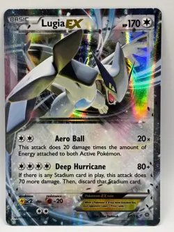 Lugia EX 68/98 Holo NM/M EX Rare Ancient Origins Pokemon - Image 1