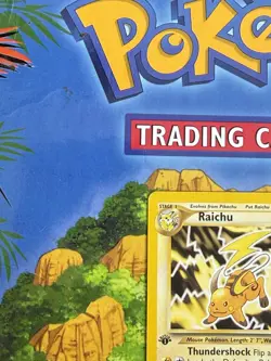 Pokemon 1st Edition Raichu Neo Revelation 21/64 Non Holo Rare Moderately Played - Image 3