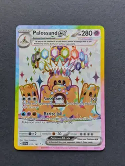Palossand ex 221/191 Surging Sparks Pokemon TCG NM - Image 1