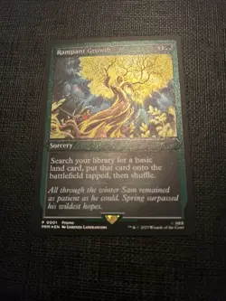 Rampant Growth NM/M* FOIL ETCHED PROMO ENGLISH 0001 mtg -UnltdCards - Image 2