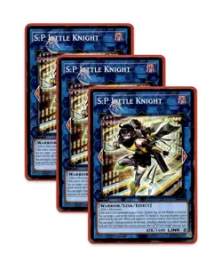 Yugioh! S:P Little Knight L26D-ENM32 (Common) 1st Ed 3x - Image 1