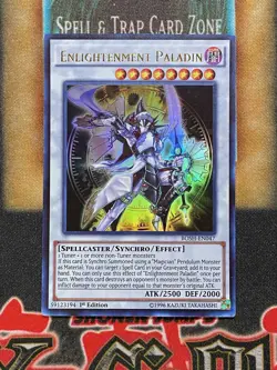Yugioh Enlightenment Paladin BOSH-EN047 Ultra Rare 1st Ed NM - Image 1