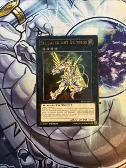 (WNU) Yugioh! Stellarknight Delteros - DUEA-EN053 - Ultimate Rare - 1st Ed VLP - Image 1