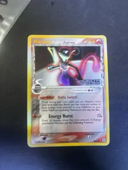2005 Pokemon EX Delta Species Mewtwo Reverse Holo #12/113 - Image 1
