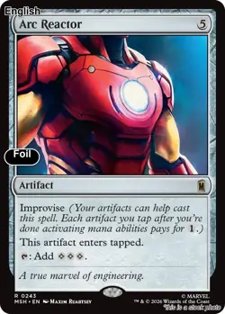 (Preorder) Arc Reactor EN [MSH - 243] - NM [Foil] TCG MTG - Image 1