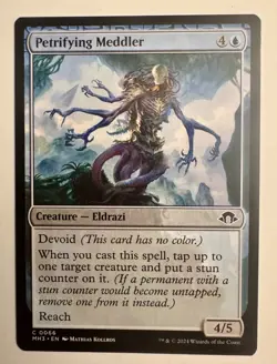 Petrifying Meddler (066) Modern Horizons 3 MH3 MTG Magic - Image 1