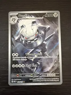 Pokemon TCG: Steelix 150/132 Me01: Mega Evolution Holo - Near Mint - Image 1