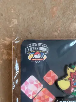 Exclusive Pokemon LAIC 2025 Sao Paulo Ogerpon Competitor Pin Badge NEW SEALED - Image 3