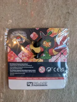 Exclusive Pokemon LAIC 2025 Sao Paulo Ogerpon Competitor Pin Badge NEW SEALED - Image 4