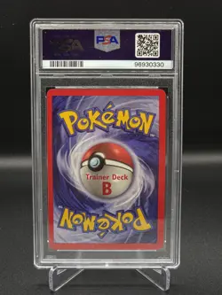 PSA 9 Energy Removal 92/102 Trainer Deck B Pokemon 1999 - Image 2