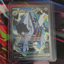 The Pokemon Company Pokemon TCG Archaludon ex 241/191 SV08 SIR Holo English 2024 - Image 1
