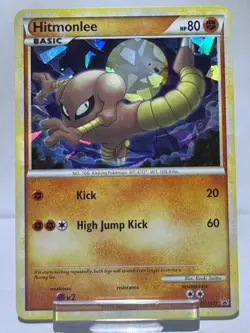 Hitmonlee HGSS25 Near Mint P HGSS Black Star Promos Pokemon Holo - Image 1