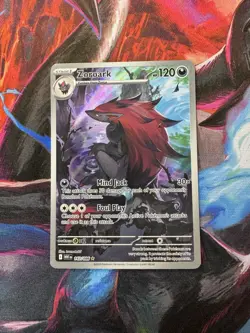 Zoroark 143/086 Holo Illustration Rare White Flare Pokemon Near Mint - Image 1