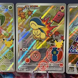 Pokemon TCG First Partner Illustration Collection Series 2 Johto Gen 2 Set NM/M - Image 3