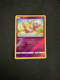 2019 Pokemon SM Unbroken Bonds Mew Reverse Holo #76/214 - Image 1