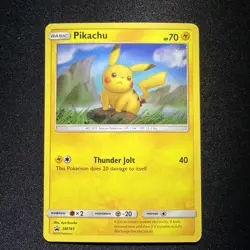 2016 Pokemon Promo Pikachu SM183 Holo TCG Swirl 💫 - Image 1