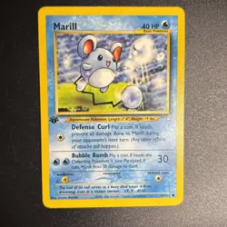 Marill 66/111 Common Neo Genesis Pokemon 1st Edition Lightly Play+ - Image 1