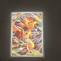 Pokemon TCG Ethan's Typhlosion Illustration Rare Full Art Holo SV10 190/182 (a) - Image 2
