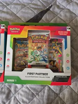 Pokemon TCG First Partner Illustration Collection Series 1 2 Sealed Boxes - Image 3