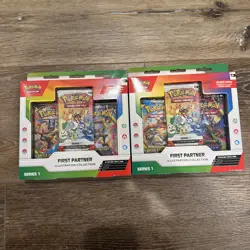 Pokemon First Partner Illustration Collection Series 1 - Lot of 2 Sealed Boxes - Image 1