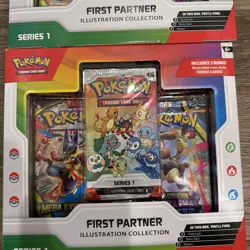 Pokemon First Partner Illustration Collection Series 1 - Lot of 2 Sealed Boxes - Image 3