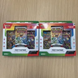 Pokemon TCG: First Partner Illustration Collection: Series 1 (2 boxes) ⭐ - Image 1