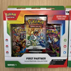 Pokemon TCG: First Partner Illustration Collection: Series 1 (2 boxes) ⭐ - Image 2