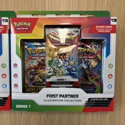 Pokemon TCG: First Partner Illustration Collection: Series 1 (2 boxes) ⭐ - Image 3