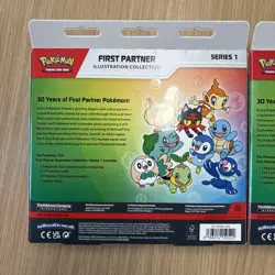 Pokemon TCG: First Partner Illustration Collection: Series 1 (2 boxes) ⭐ - Image 4