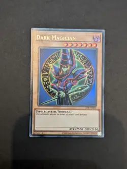 Yugioh Dark Magician LOB-EN005 Ultra Rare 25th Reprint Excellent Condition - Image 2