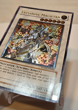 Ultimate Rare Explosive Magician SOVR-EN044 Unlimited Yugioh 1453 - Image 2